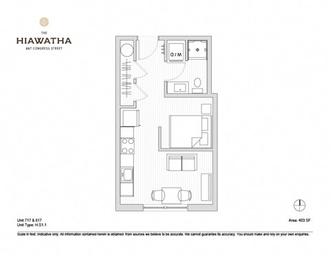 Studio Apartment Centrally located on Longfellow Square in Portland Maine.  Walk to Old Port restaurants, Downtown Offices, and Entertainment Venues. Features In-Unit Laundry, Kitchen and Bathroom. Pet Friendly, Gym, 2nd Floor Lounge, On-Site Parking.